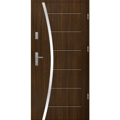 Drzwi T45 A22 INOX Dąb Bagienny 72 mm